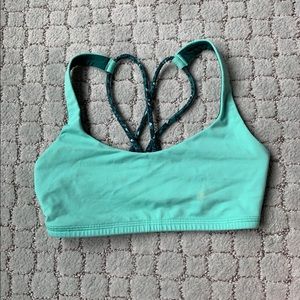 LULULEMON Aqua sports bra size 2